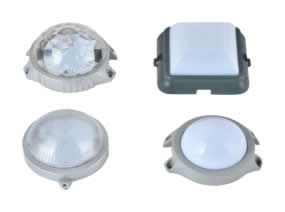 夜景亮化铝底5公分LED点光源